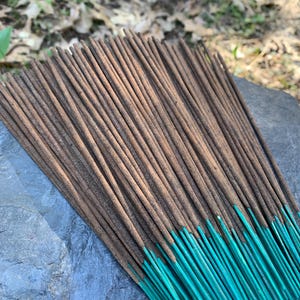 Cedar wood Incense Sticks, 20 grams, Handmade High Quality Temple Grade Incense from the villages of South India