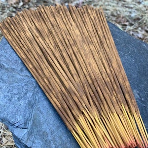 Natural Royal Amber Incense Sticks, Handmade High Quality Temple Grade Incense from villages of South India