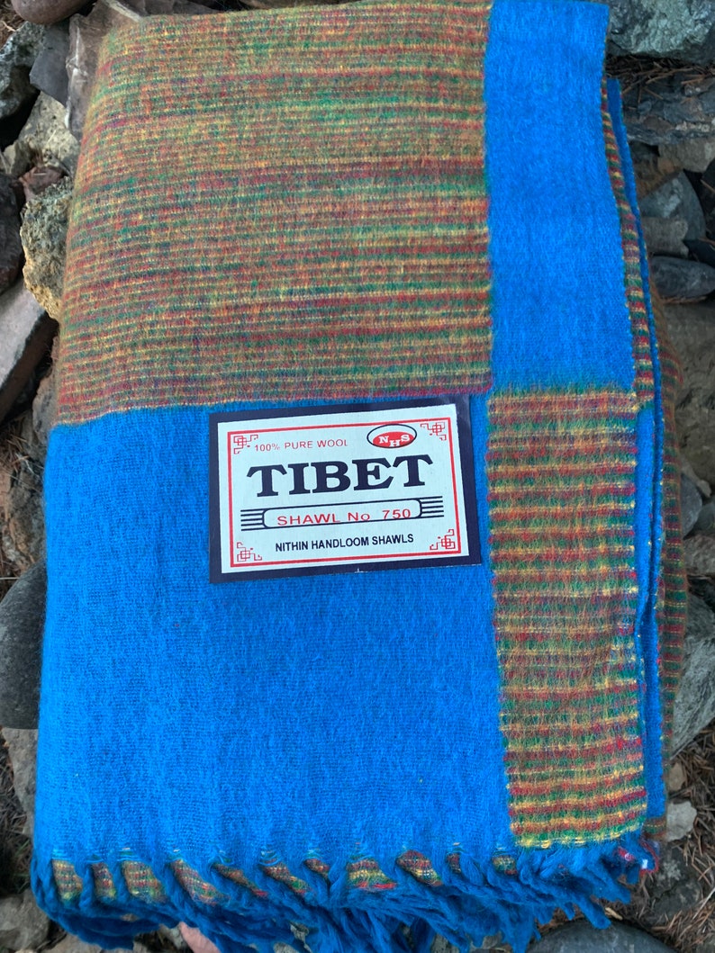 Himalayan Tibetan Yak Wool Blanket XL Extra Soft Handmade in Kathmandu