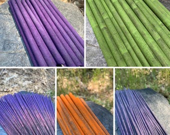 Lotus Flower Incense Collection - 5 Pack Indian Lotus Incense Variety Set (100g) Handmade Indian Incense Set