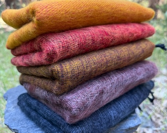 Himalaya Yak Wool Scarf Collection | Handknit in Kathmandu Nepal | Travel Scarf, Soft Warm, Handmade, Light for Winter Spring Summer Fall
