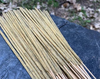 Pushkar Nandi Flora Incense Sticks, 20 grams, Handmade High Quality Temple Grade Incense from Rajasthan India