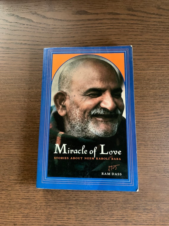 ラム・ダス『愛という奇蹟 ニーム・カロリ・ババ物語』 レア】愛という奇蹟 ニーム・カロリ・ババ物語 帯あり 送料込み