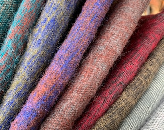 Wholesale Yak Wool Scarf Bundle | Handmade Nepal Scarves Bulk Lot | Lightweight Travel Scarves | Soft All Season Winter Spring Summer