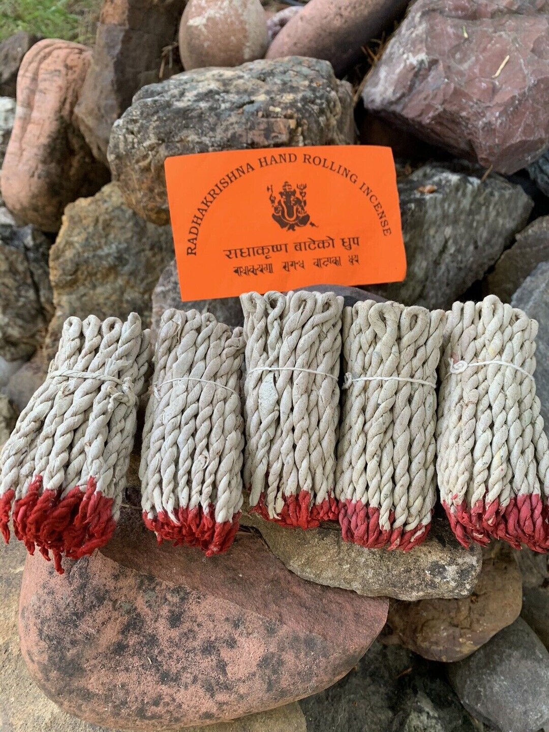 Nepalese Himalayan Rope Incense Pack of 5 Radha Krishna Hand Etsy