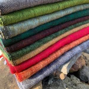 Himalayan Yak Wool Scarf - Handwoven in Kathmandu Valley Nepal