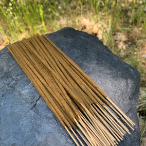 Devansh Incense Sticks, Extra Thick, 20 grams, Handmade High Quality Temple Grade Incense from the villages of South India