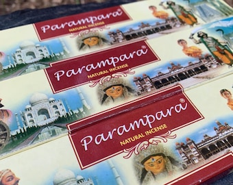 Parampara Incense sticks, Incense from India, Rare Incense from India, Temple grade Incense from India, Agarbatti Incense