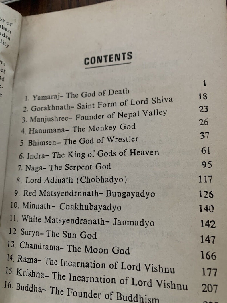 Matsyendranath Quotes Religious Life in Nepal Part Two - Rare Vintage Book - Etsy