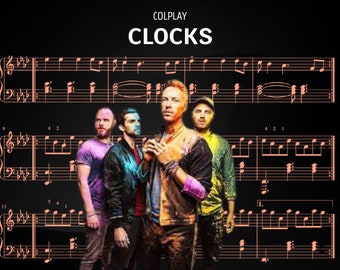 Coldplay - Clocks Beginner sheet music!