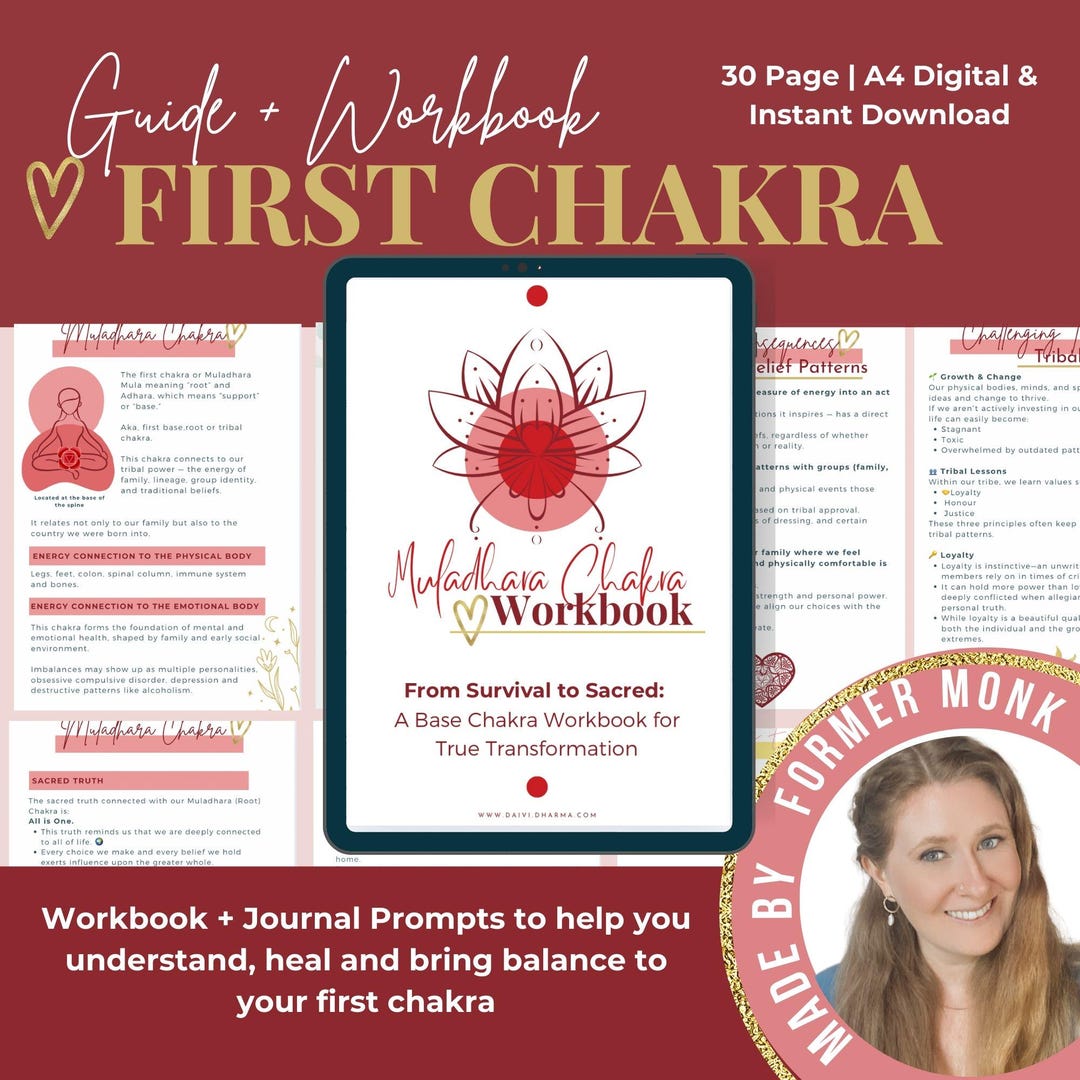 Root Chakra Healing Workbook & Journal: Energy Balance, Spiritual ...