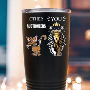 Auctioneer, Auctioneer Gifts, Gift for Auctioneer, Auctioneering Cup, Auctioneer Tumbler, School Auction Gifts, Auction Tumbler