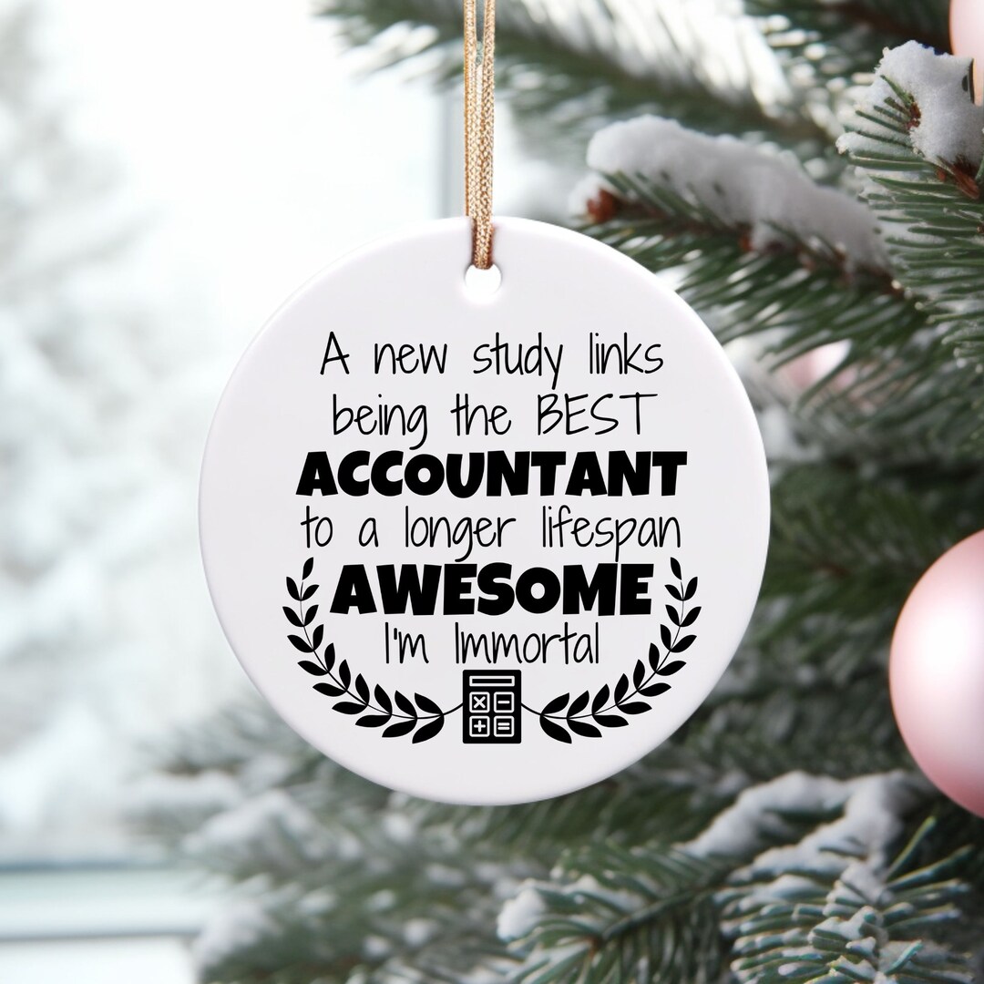 Accountant Ornament, Accountant Gift, Accountant, Gift for Accountant ...