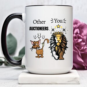 Auctioneer Gift, Gift for Auctioneer, Auctioneer Mug, Auctioneering Mug, Auctioneer Cup, Auction house Cup, Awesome Auctioneer