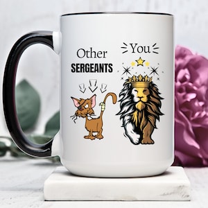 Sergeant, Sergeant Gifts, Sergeant Promotion Gift, Sergeant at Arms, Sergeant Promotion, Sergeant First Class, Police Sergeant, Military