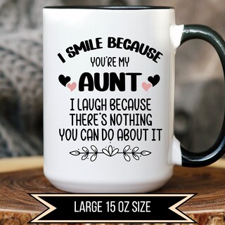 Tazza Sarcastica Per Mamma – I Smile Because You’re My Mummy, I Laugh Because There’s Nothing You Can Do About It – Regalo Umoristico