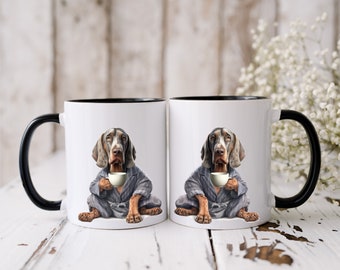 Coonhound Coffee Mug: Funny Dog Lover Gift (11oz & 15oz)