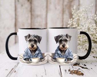 Miniature Schnauzer Coffee Mug: Funny Dog Lover Gift (11oz & 15oz)