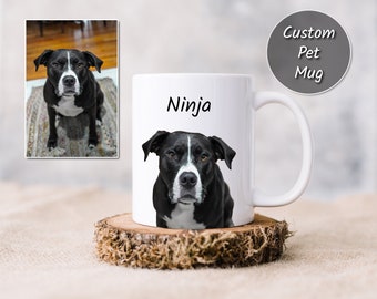 Custom Pet Portrait Coffee Mug: Dog Lover Gift (11oz / 15 oz)