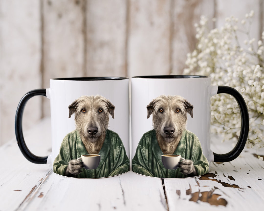 Irish Wolfhound Coffee Mug: Funny Dog Lover Gift (11oz 15oz
