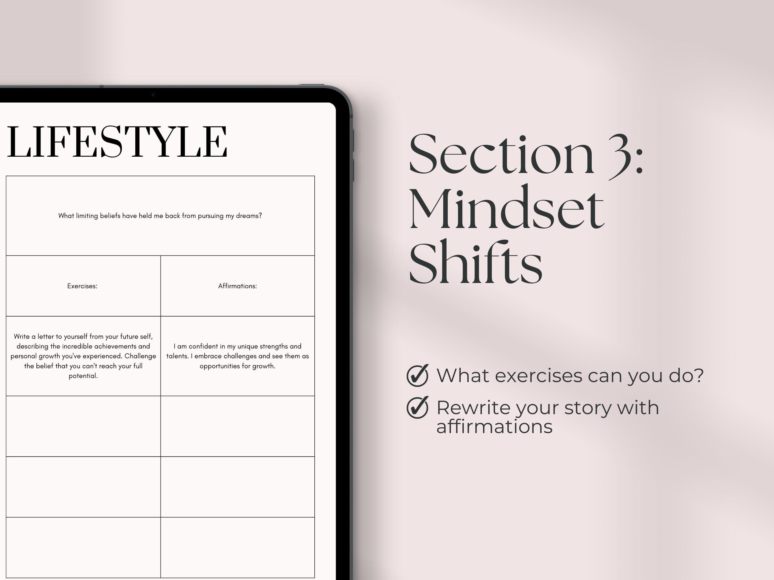 End Work Book End of Year Life Reset Workbook and Journal | Self Assessment ...
