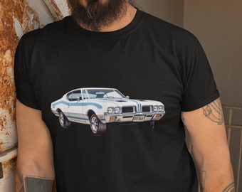 442 t-shirt, oldsmobile 442, 442 tee shirt, muscle car, classic car, vintage, cutlass, oldsmobile t-shirt, gift for him, car lover gift