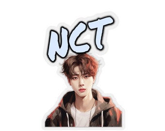 nct sticker sticker, nct stickers, nct 127, nct sticker, kpop stickers, kpop sticker, jaehyun, haechan, nct merch, mark lee, taeyong, wayv