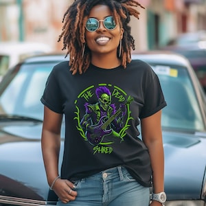 Death metal Guitar Player T Shirt, Metal T Shirt, Stoner Rock T Shirt, Gift for Stoner Rock Guitarist, Men, Gift for Heavy Metal Guitarist,