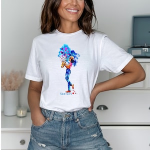 Girl Sax Player T Shirt, Girl Saxophone T Shirt Gift, Saxophone T-shirt, Girl Sax Tee, Girl Sax Lover Gift, Cool Sax T Shirt For Girl