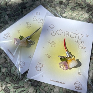 clay lucky animal charm polymer clay trinkets phone charms