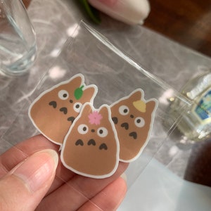 Totoro Mini Sticker Packs - Etsy