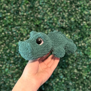 NO-SEW Crochet pattern: Chompers the Crocodile/Alligator image 3