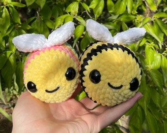 LOW-SEW crochet pattern: Bee crochet pattern