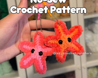No-Sew Crochet Pattern: Stary the Starfish (English)