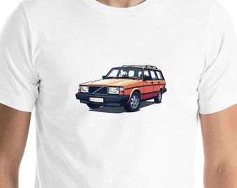 Camiseta gráfica clásica de carro marrón / Camiseta para amantes de los autos retro / Ropa para fanáticos de los autos / Regalo para él
