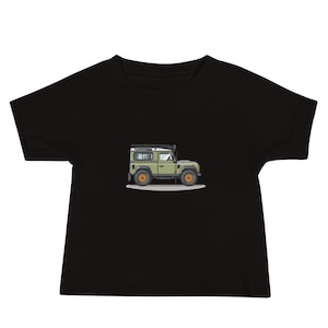 Uroczy LR Defender 90 Baby Jersey Tee – Stylowy komfort dla Twojego małego odkrywcy! Kup teraz urocze ubranka dla niemowląt