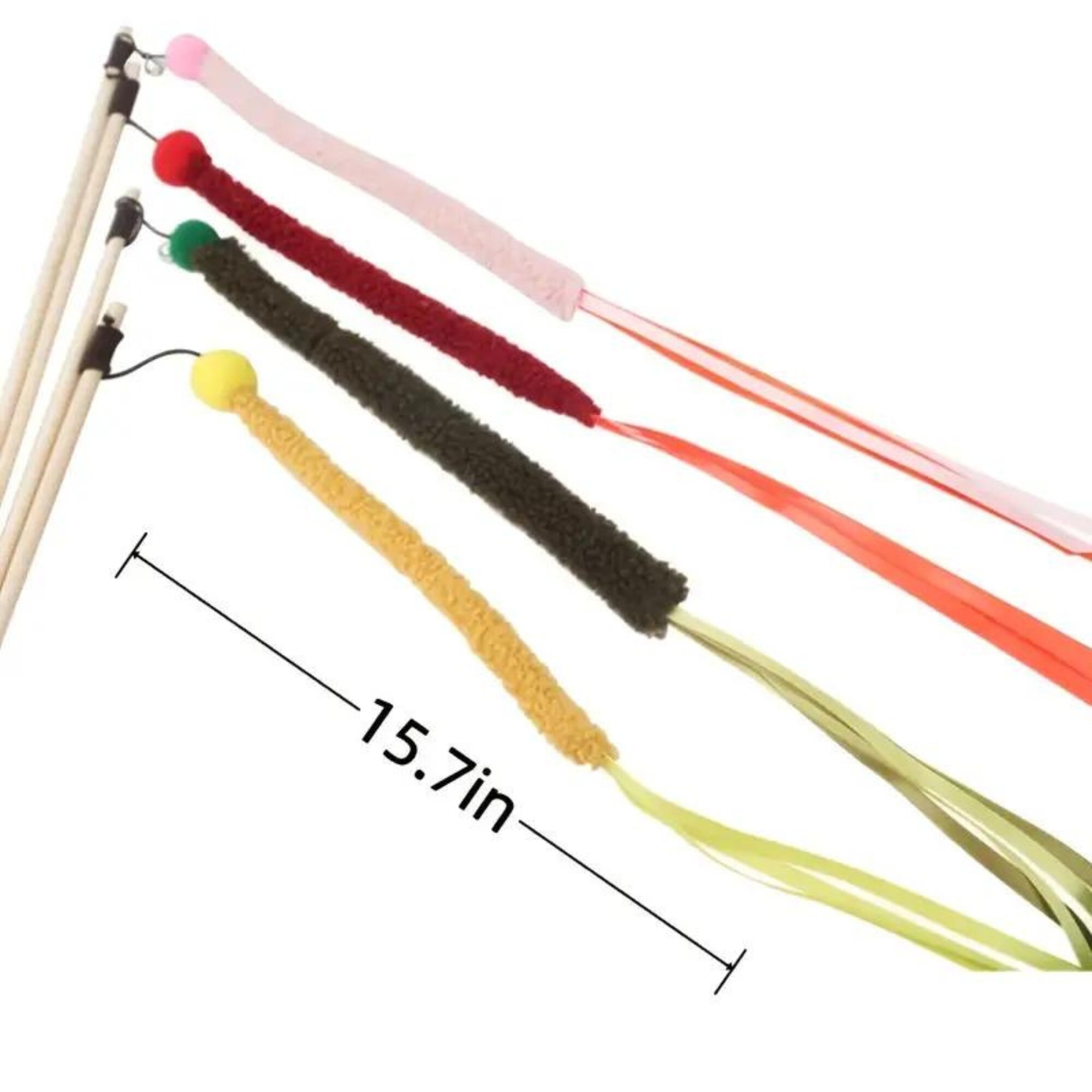 1pc Cat Teaser Tassel Stick for Playing Toys for Cats Teaser Etsy