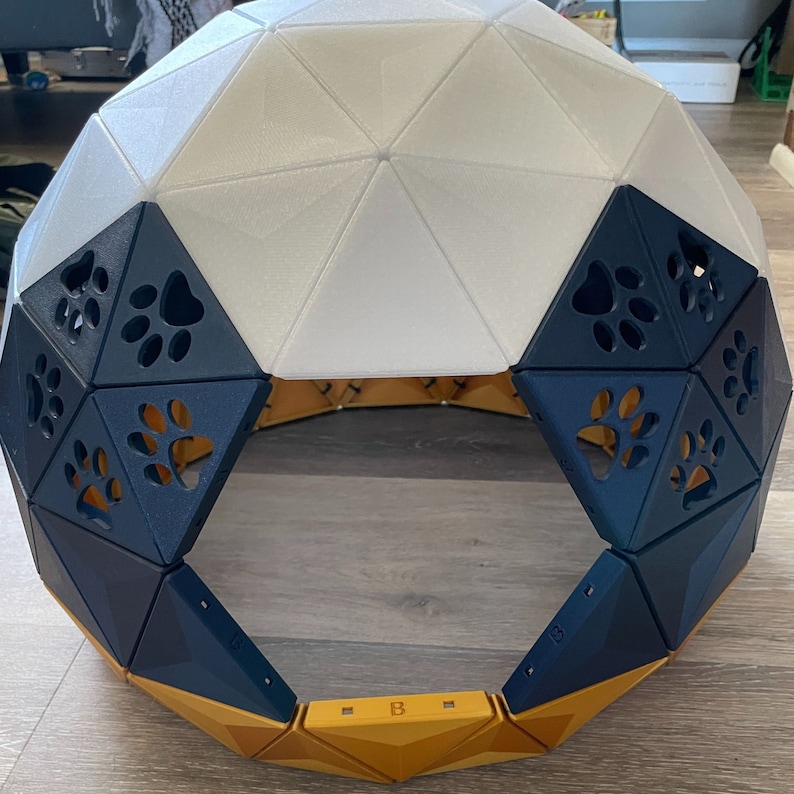 Cat House 3d Print cat Dome Cat Cave Pet Sleeping House Etsy