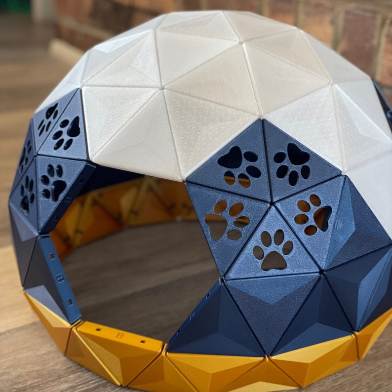 Cat House 3d Print cat Dome Cat Cave Pet Sleeping House Etsy