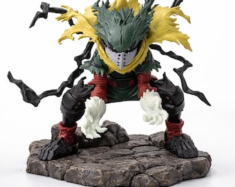 Dark Deku Figure | Izuku Midoriya Vigilante Action Figure | My Hero Academia Amazing Heroes Plus Vol 6 | Anime Collectible Statue 12cm