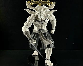 Mahoraga Jujutsu Kaisen Anime Figure | Eight-Handled Sword Divergent Sila Statue | PVC Collectible Figurines | Gift for JJK Fans and Otaku