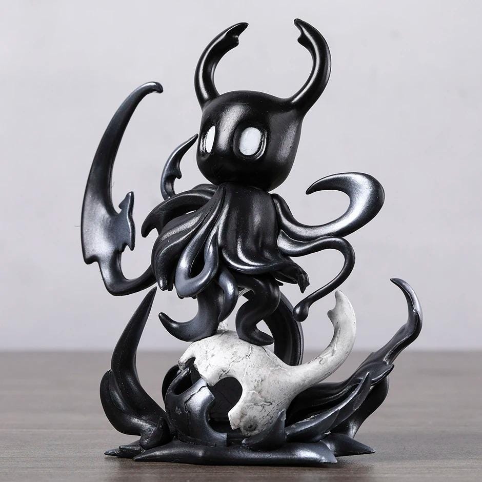 Hollow Knight Shade Lord Figure, Void Entity Statue, Knight Shade ...