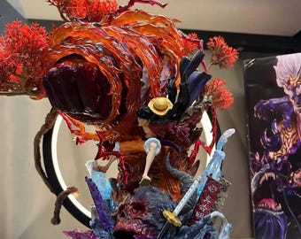 Luffy Red Hawk Figure One Piece Anime Statue Gear 4 Wano Country Collectible Figure Manga Desk Decor Monkey D Luffy Gift for Anime Fan