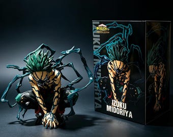 My Hero Academia Anime Figure, Dark Deku Vigilante Izuku Midoriya Action Figurine, Katsuki Bakugo Collectible Statue, Otaku Manga Gift