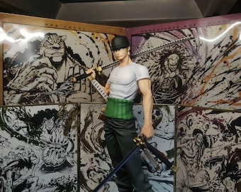 One Piece Anime Figures Set, Luffy Zoro Sanji Ace Chibi Statues, Baby Straw Hat Crew Collectibles, Manga Fan Gift, Cute Anime Room Decor Set
