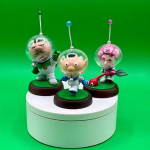 Pikmin inspired Koppaite captains custom made resin print 3d figure collectible Nintendo
