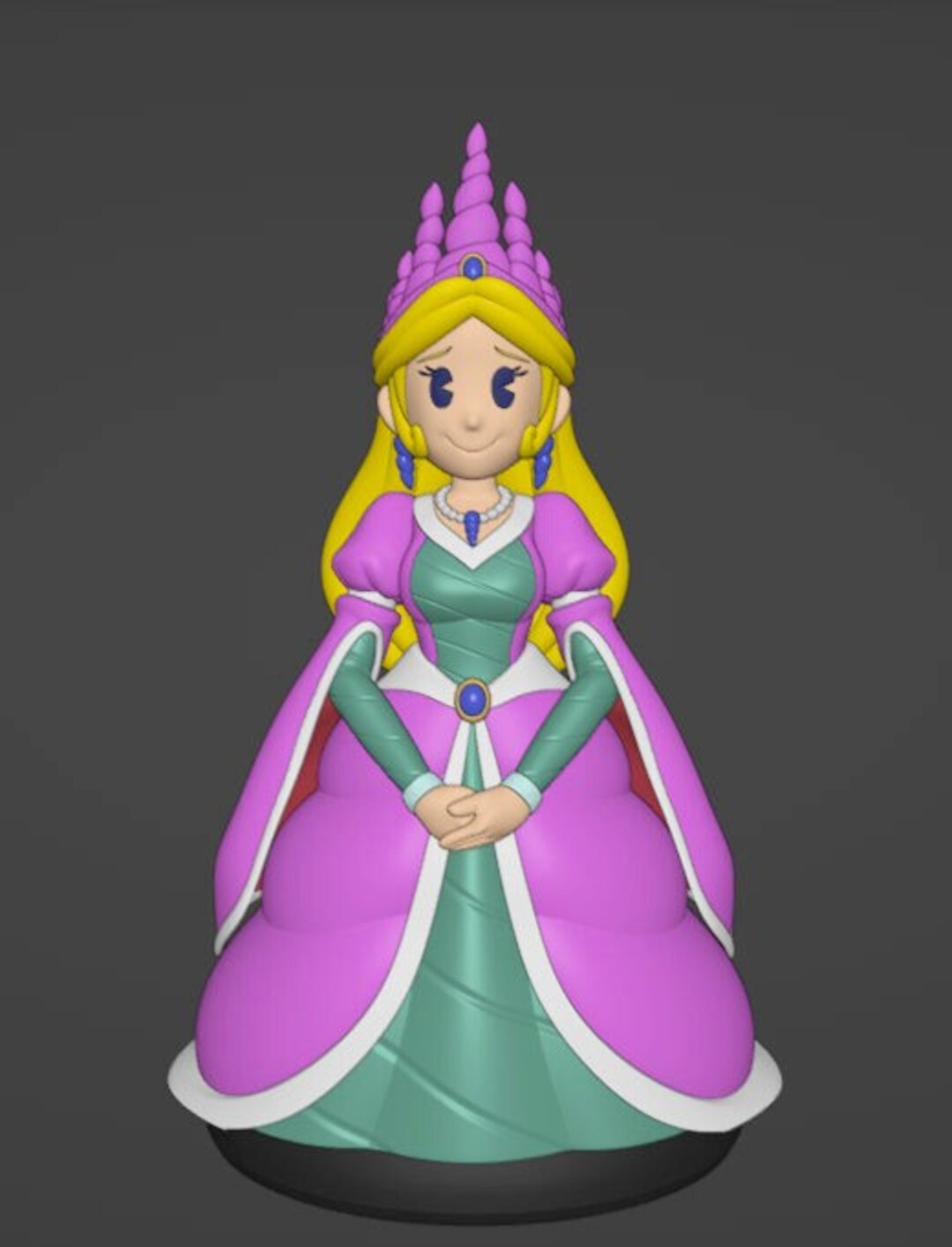 Earthbound beginnings mother 1 queen mary digital stl 3d print file etsy