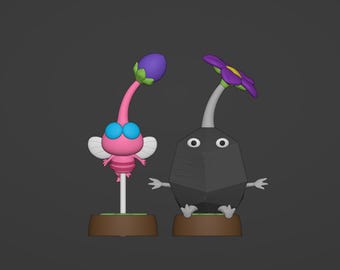 ピクミンにインスパイアされたピクミン（岩+飛行）デジタル 3D モデル