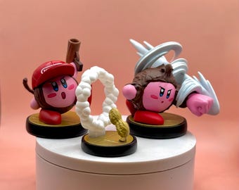 カービィ ドンキーコング コピー能力：カスタム樹脂製 3D フィギュア（2インチ）