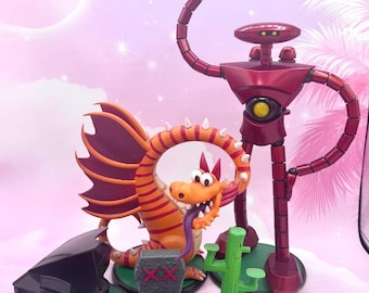 EarthBound Beginnings/ Mother 1 inspired 8 Melodies made resin print 3d figure collectible Nintendo